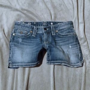 D9 Dusty denim shorts SIze 25